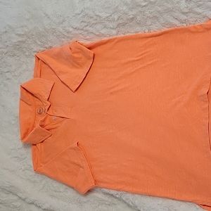 Wonder Nation boys orange polo shirt size Large 10/12. Gently used.